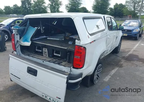 2021 Chevrolet Colorado 4Wd Short Box Wt из США, поврежденный, VIN 1GCGTBEN1M1156893